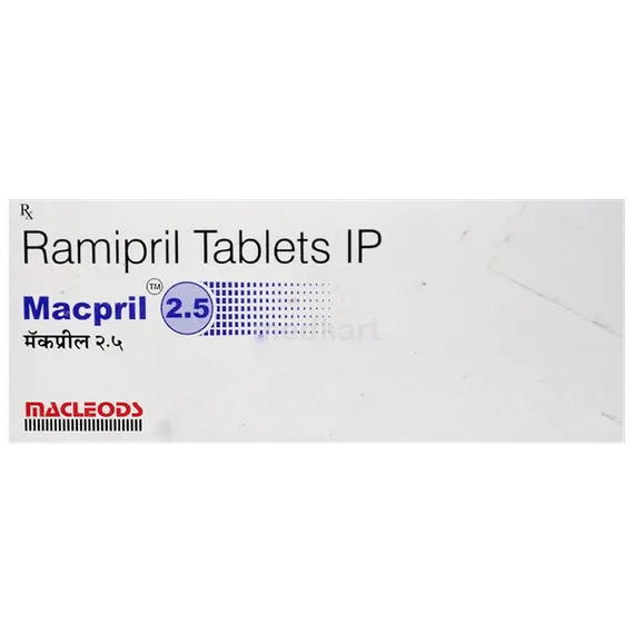 macpril 2.5mg tablet 10's